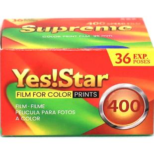 YES STAR 巨星36张 C400 135彩色胶卷 负片2026年6月C41冲洗