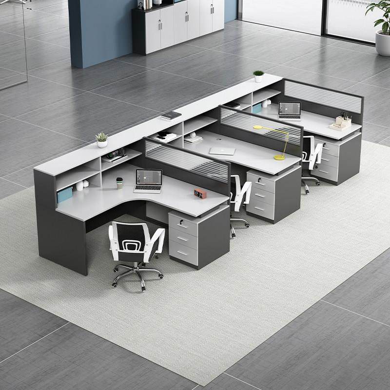 职员办公桌简约现代六人位屏风隔断员工办公桌椅组合四人位家具,商业/办公家具,组合/屏风工作位,淘宝优惠券,粉丝福利购,淘宝优惠卷