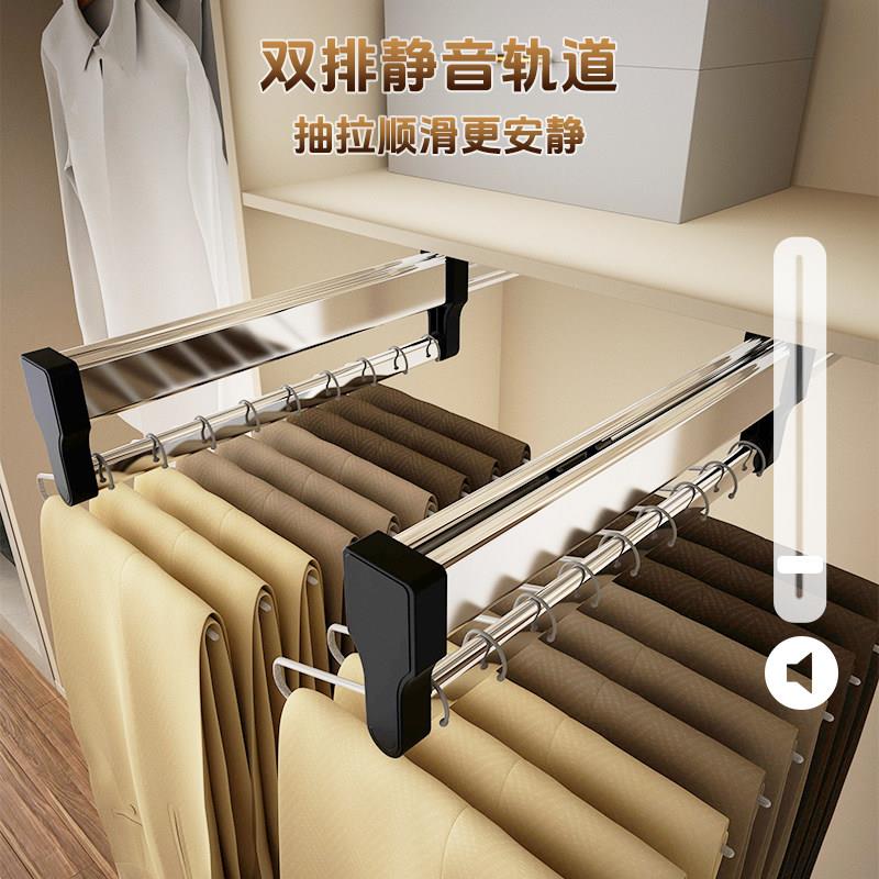 lalalivable升级款拉拉宜居正品衣柜顶装伸缩挂衣杆