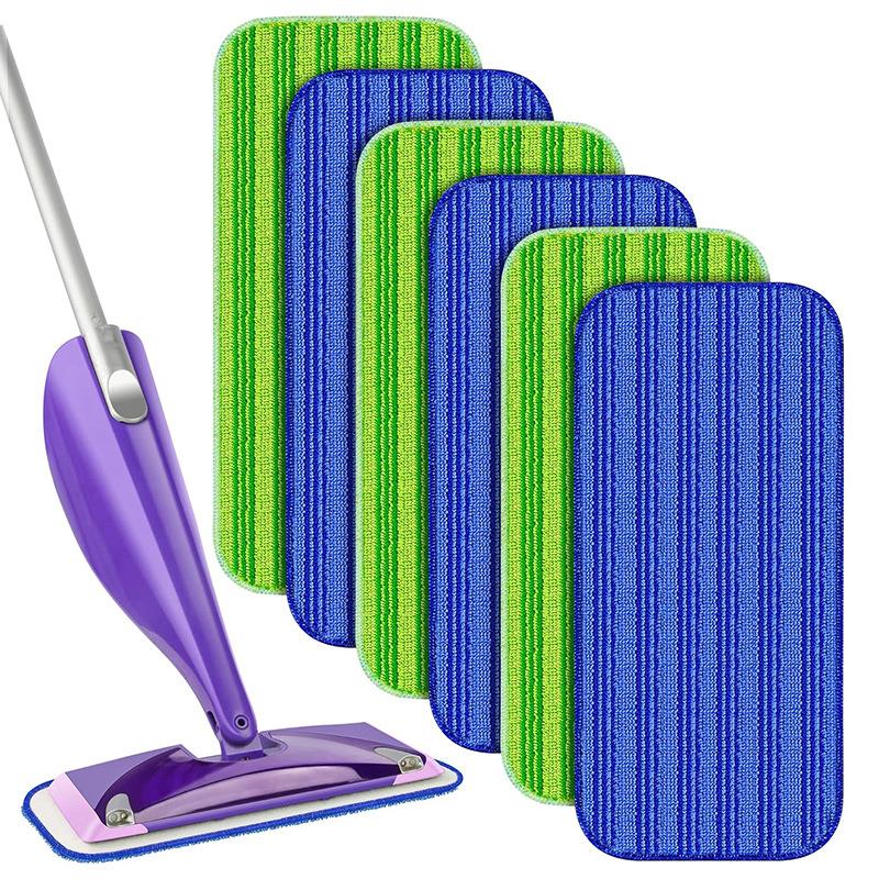 适配Swiffer Wet Jet 可重复使用超细纤维拖把垫 干湿两用拖把头