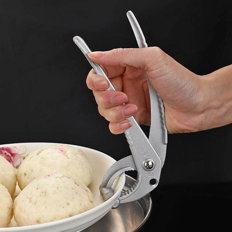 韩式铝合金石锅夹弧形防烫手夹提盘器夹煲仔钳 砂锅夹 厨房小工具
