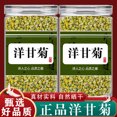 洋甘菊中药材500g克洋甘菊花干花