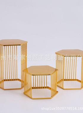 厂家直销创意特色金属陶瓷展厅展示架现代简约铁艺家居装饰工艺品