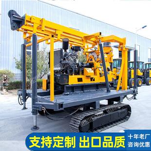 xy-3岩芯钻机300米地质勘探设备全液压探矿钻机履带岩心勘察钻机