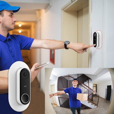 极速Nest Hello Wall Plate Protective Case Compatible with Ad