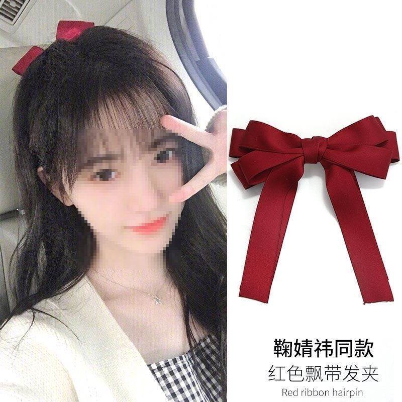 Zhaoruths same bowknot hairpin Mori fairy super fairy sprin