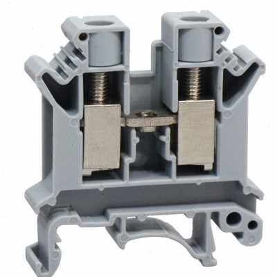 极速50片装优质铜件 UK-10N接线端子 UK-10N 10平方导轨式端子排