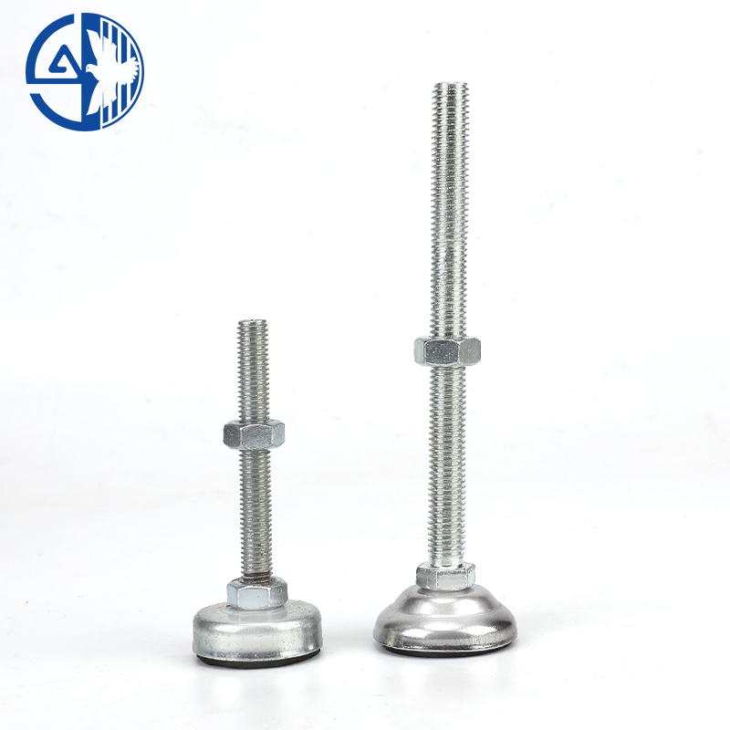 脚杯固定地脚螺丝重型可调节脚杯m20*120*100m16支撑脚金属12螺丝