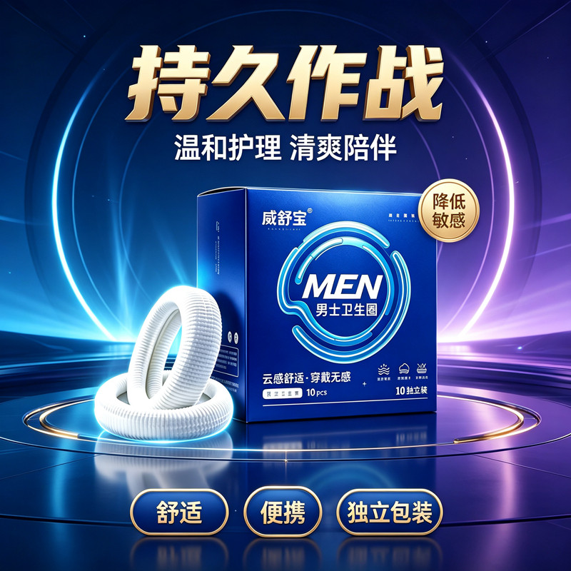 威舒宝男士私处清洁护理卫生圈