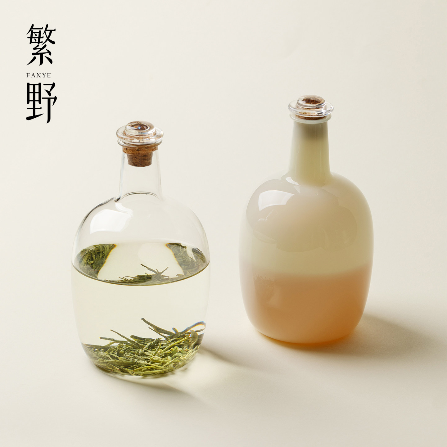 繁野 高硼硅耐热玻璃棒槌冷水壶透明泡热泡瓶高档密封酒瓶储酒具
