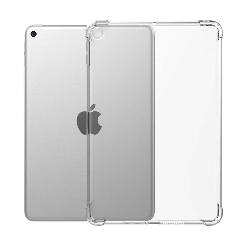 HTMOTXY For iPad 8th Generation Case Transparent Soft TPU C