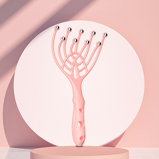 Five Ste Scalp Claws Finger Roller Comb Neck Massager Head