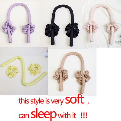 Lystrfac Slik Satin Heatless Hair Curler Headband for Women