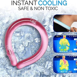 Neck Tube Band Icy Cooler Cooling Freeze Summer Cool
