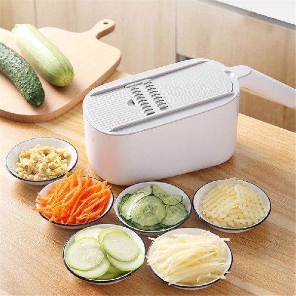 新品6 In 1 Vegetable Cutter Mandoline Cutter Fruit Slicer