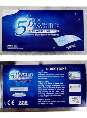 5D Gel Teeth Whitening Strips Tandheelkundige Kit Mondhygi?