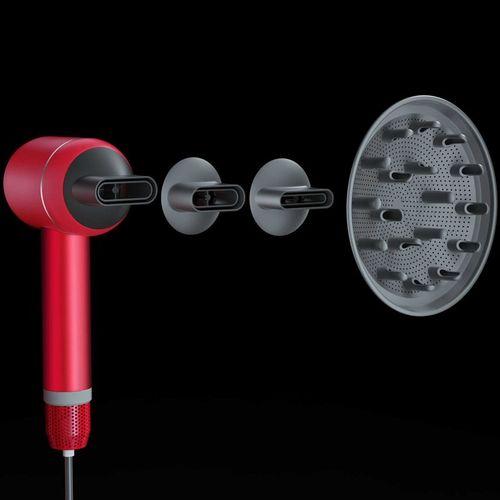 新一代家用高速吹风机中空无叶智能温控低音护发速干电吹风机