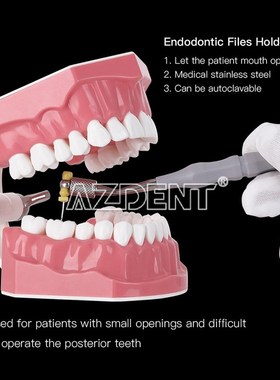 1pc  Azdent Dental Endodontic File Holder Root canal fi