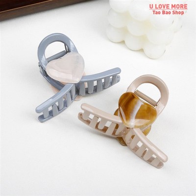 新品Luxury Exquisite Women Fashion resin Geometric Hair Clip