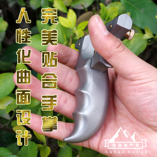 一把抓tc21全钛合金弹弓扁皮反曲弓数控线切割免绑夹片快压大撑头