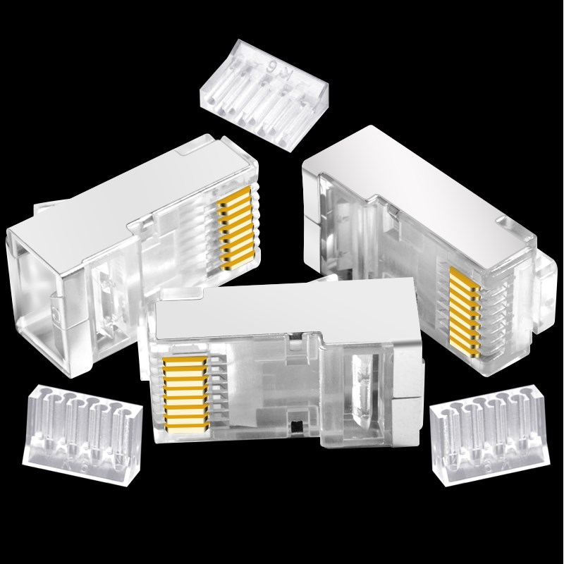 新品CNCOB Cat6 FTP rj45 Two-Piece Ethernet Network Cable Con