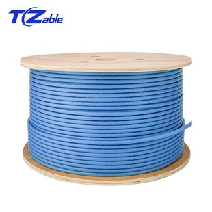 Cat6a Ethernet Cable S/FTP Installation Double Shield Solid