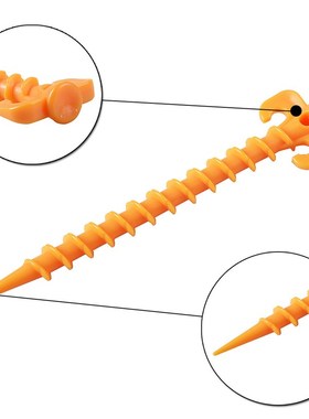 10pcs Plastic Tent Hook Stakes Camping Tents Accessories Gro