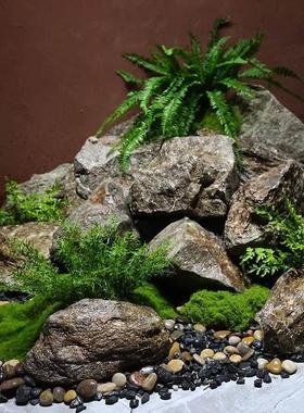 仿真石头PU网红橱窗造景摆件装饰园林庭院假山舞台假石头道具拍照