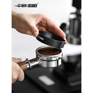 MHW-3BOMBER轰炸机接粉环 意式咖啡机51/53/54/58mm不锈钢接粉器