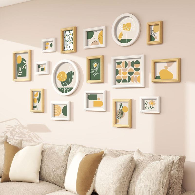 客厅相框挂墙免打孔照片墙创意组合相簿相片墙定制洗照片画 画框