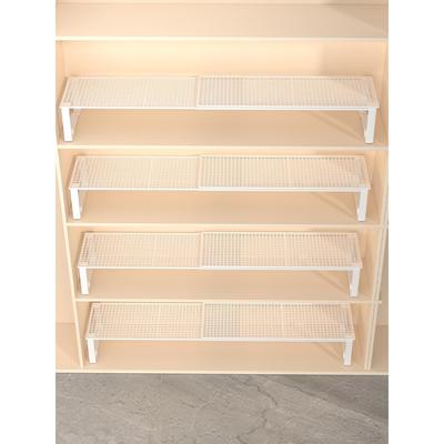 可伸缩鞋柜分层隔板鞋子收纳神器鞋架分隔层柜子置物隔板鞋托层架