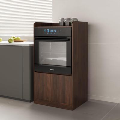 厨房落地嵌入板式洗碗机消毒柜架子碗柜架微波炉烤箱储物置物架子