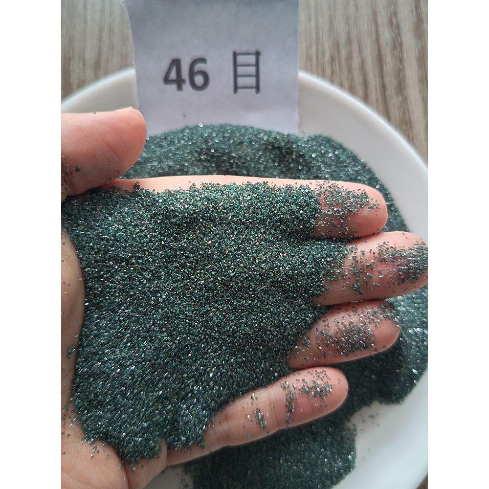 绿碳化硅磨料国标特级高硬度金刚砂绿色碳化硅粉研磨喷砂材料