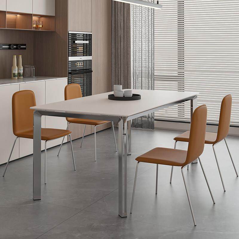 德利丰岩板意式极简餐桌椅组合长方形家用小户型北欧现代简约桌子,住宅家具,岩板餐桌,淘宝优惠券,粉丝福利购,淘宝优惠卷