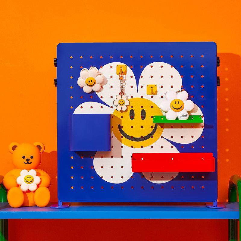 wiggle wiggle立式洞洞板免打孔工位悬挂宿舍办公收纳桌面置物架,收纳整理,收纳洞洞板,淘宝优惠券,粉丝福利购,淘宝优惠卷