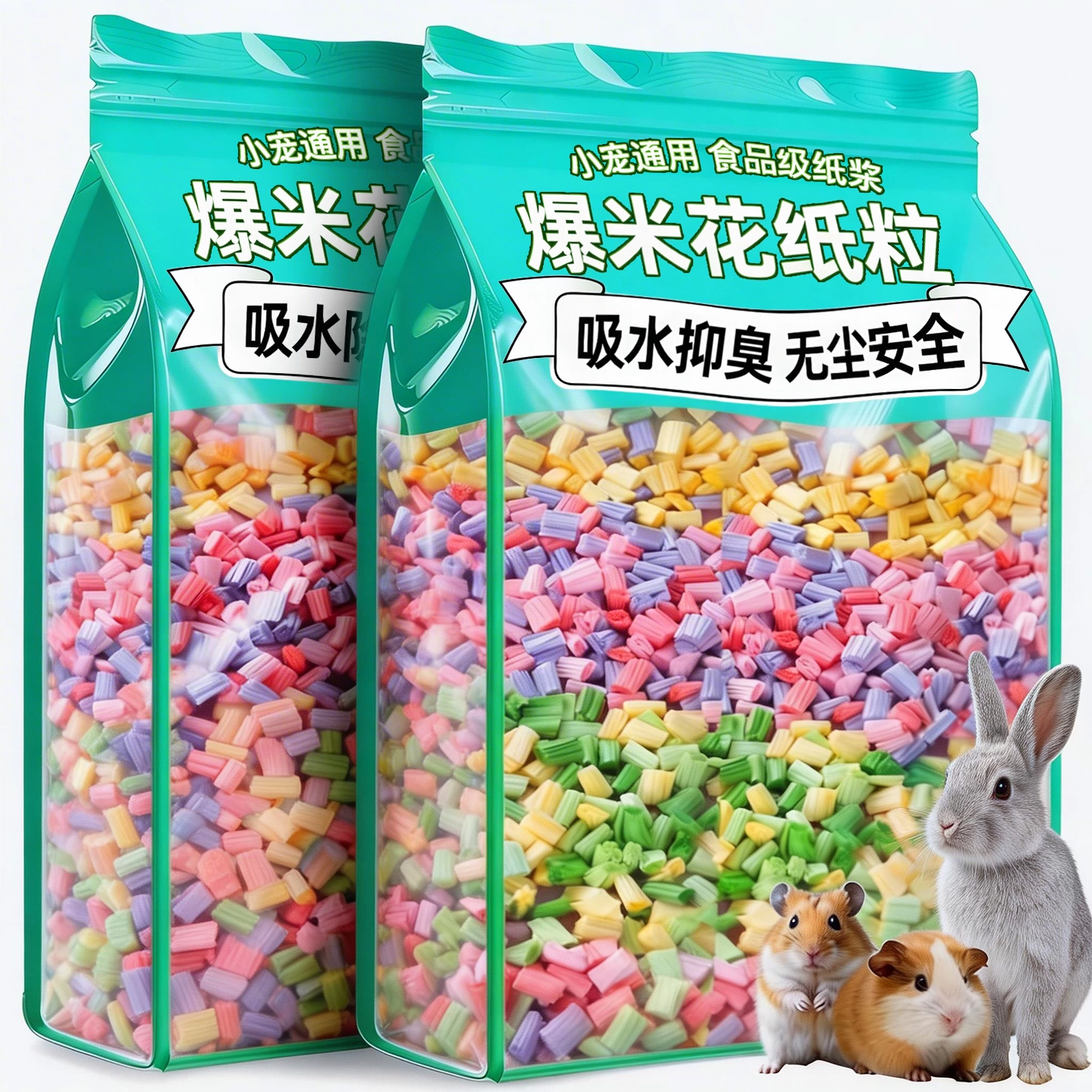 大包爆米花纸棉垫料！仓鼠专用