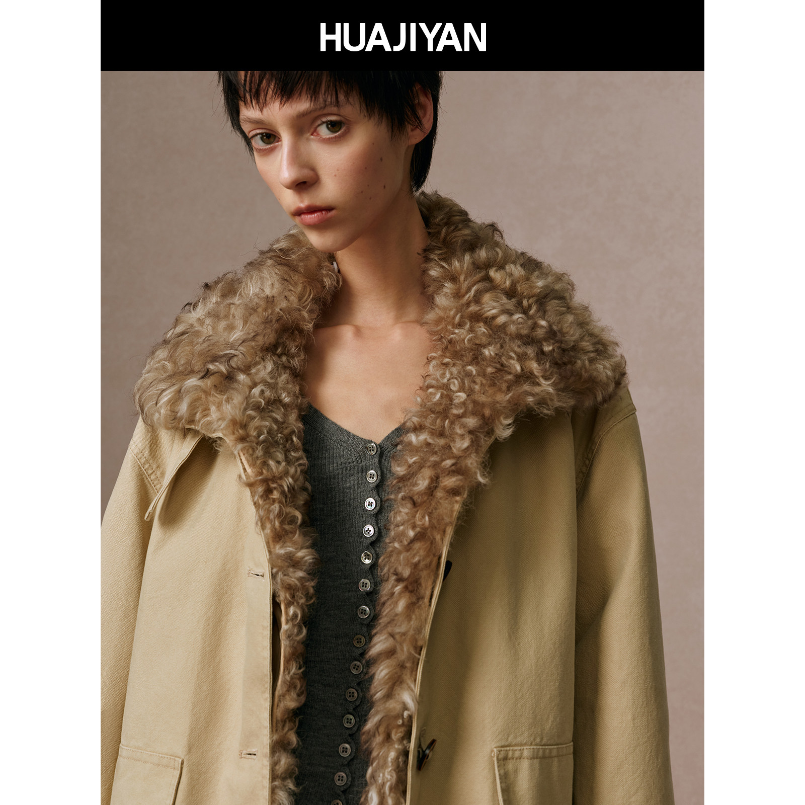 华吉言【野心家】一衣多穿可拆卸皮毛一体毛领90羽绒内胆外套,女装/女士精品,羽绒服,淘宝优惠券,粉丝福利购,淘宝优惠卷