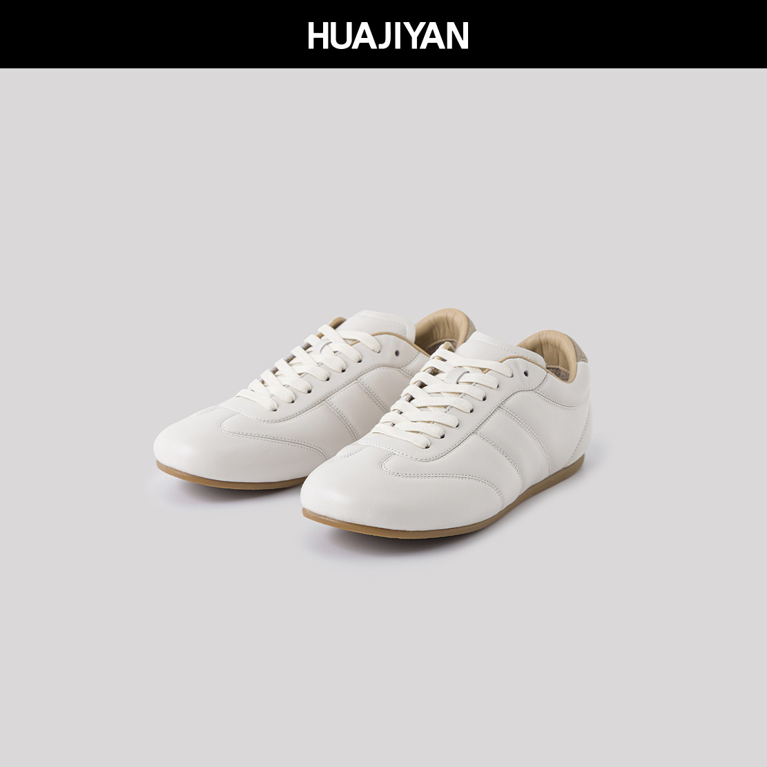 华吉言【配饰系列】进口羊皮面牛皮里柔软透气百搭休闲鞋德训鞋,女鞋,时尚休闲鞋,淘宝优惠券,粉丝福利购,淘宝优惠卷