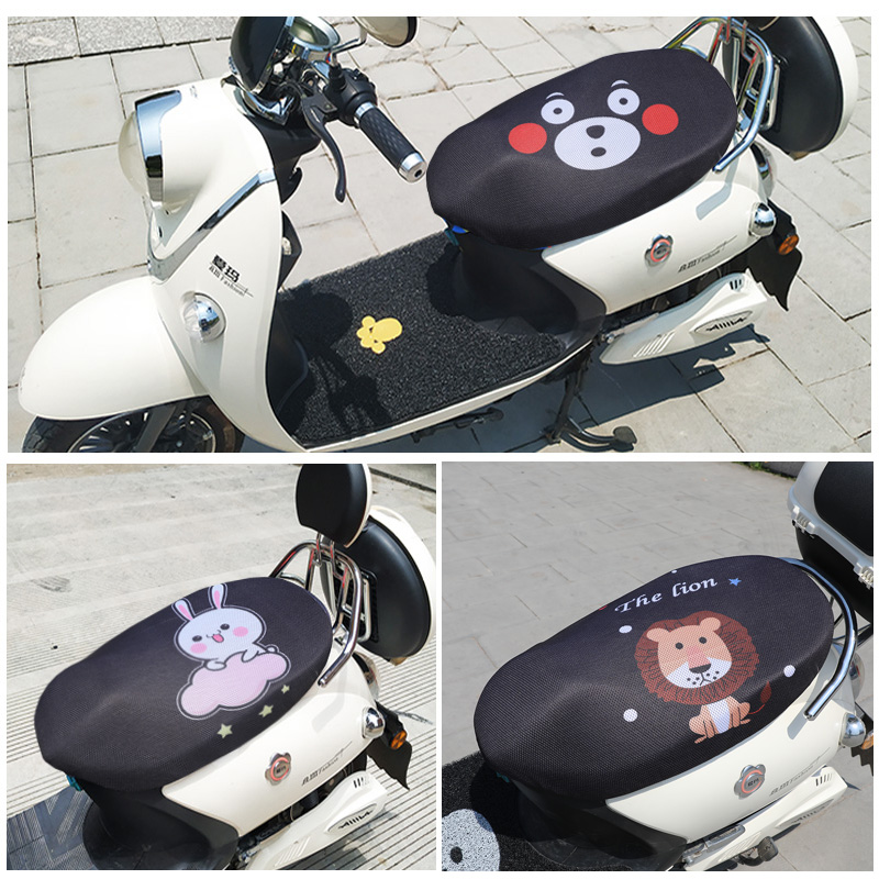电动电瓶摩托车坐垫套防水防晒电车座套通用雅迪车座座椅四季坐套
