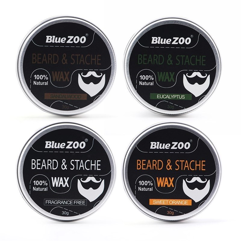 Men Natural Organic Beard Care Wax Balm Beard Care Styling