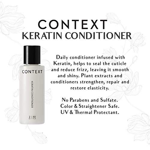 CONTEXT SKIN Keratin Conditioner Travel - Perfect for Color
