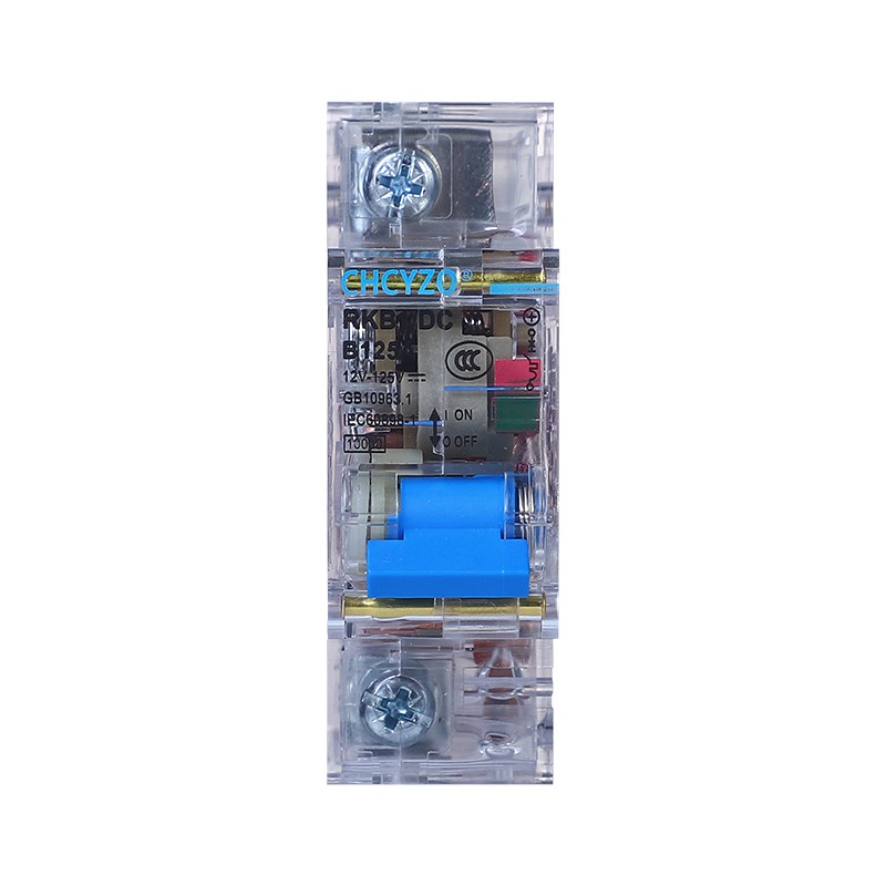 透明直流空气开关 DC24V48V60V120V大电流100A125A直流空开断路器