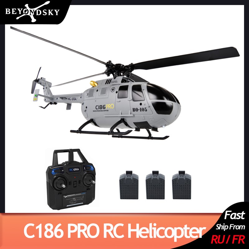 C186 PRO 2.4G RC Helicopte 6-Axis Electronic Gyroscope For S