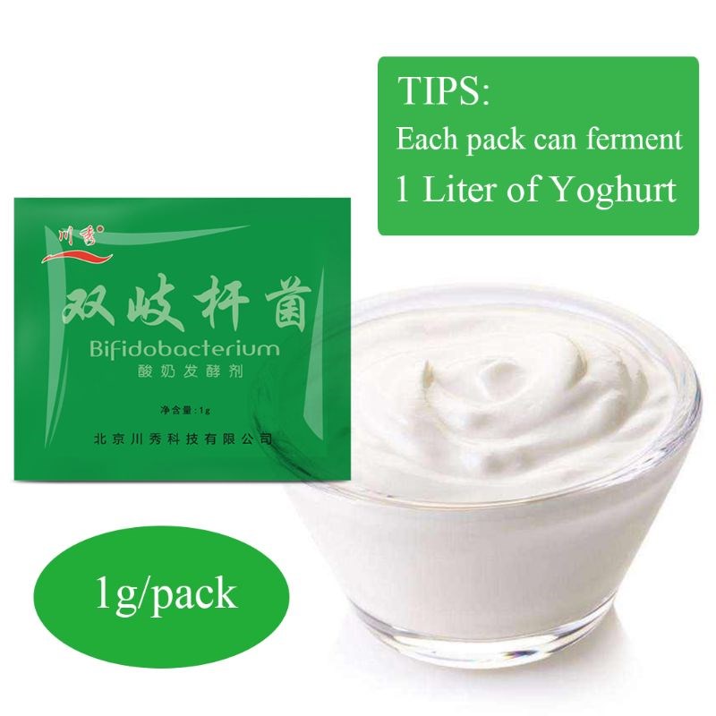 Bifidobacterium Natural Yogurt Starter,5 Probiotics,1g 1L,1