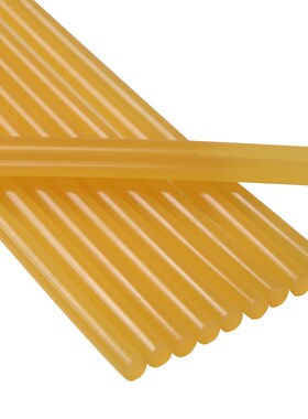 速发【胶棒厂家工黄色热容胶棒 7M】手M环保高粘胶棒11MM热熔胶棒