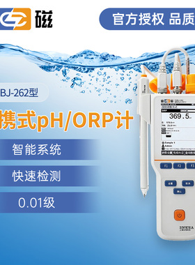 速发上海YHBJ氧262型便携式pH/ORP计手持-碱度酸化还原电位检