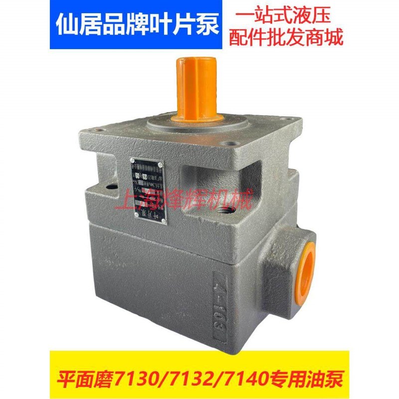 速发仙居先顶液压件厂杭州机床厂710平面磨床配件专用叶片泵YB1-