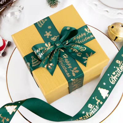 速发 5 Yd 10 Mm Ribbed Cistmas Ribbo Weddig Cistmas P