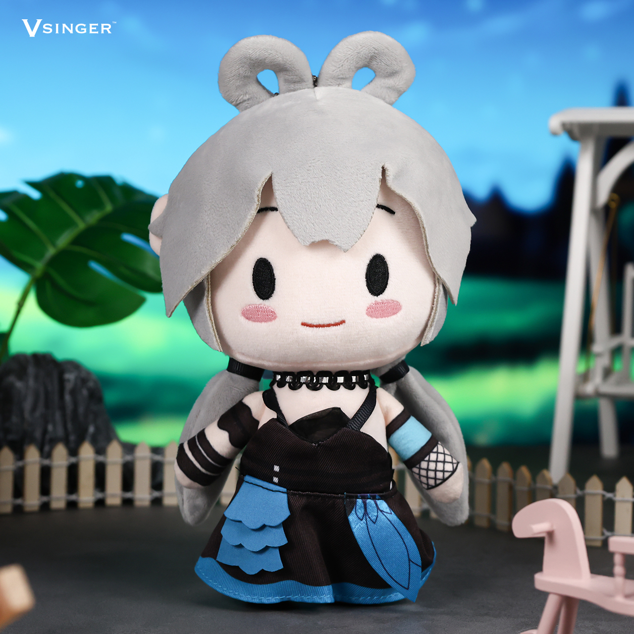 官方店夏虫版玩偶vsinger洛天依