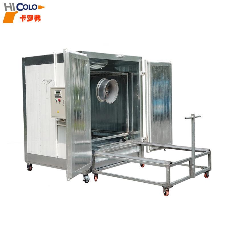 厂家供应轮毂电加热粉末1固化烤C箱OL-186O-864 小电型静喷涂烤箱